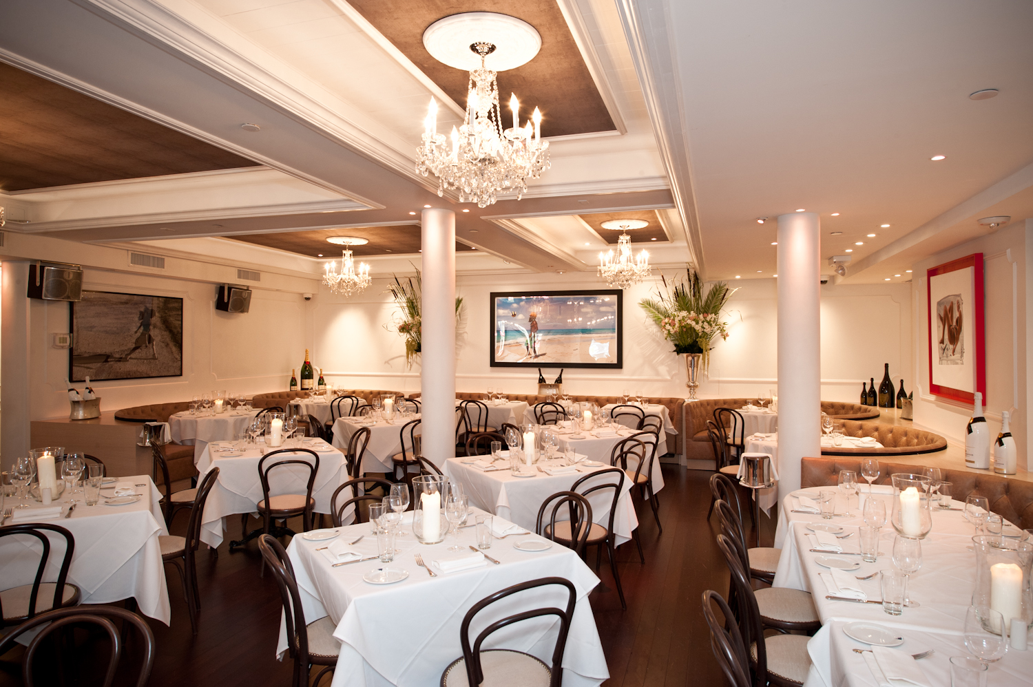 Located at One Little West 12th Street in the vibrant Meatpacking District, the esteemed restaurant destination was designed to reinvigorate the neighborhood's nightlife scene and bring a unique European flare to the Meatpacking District.